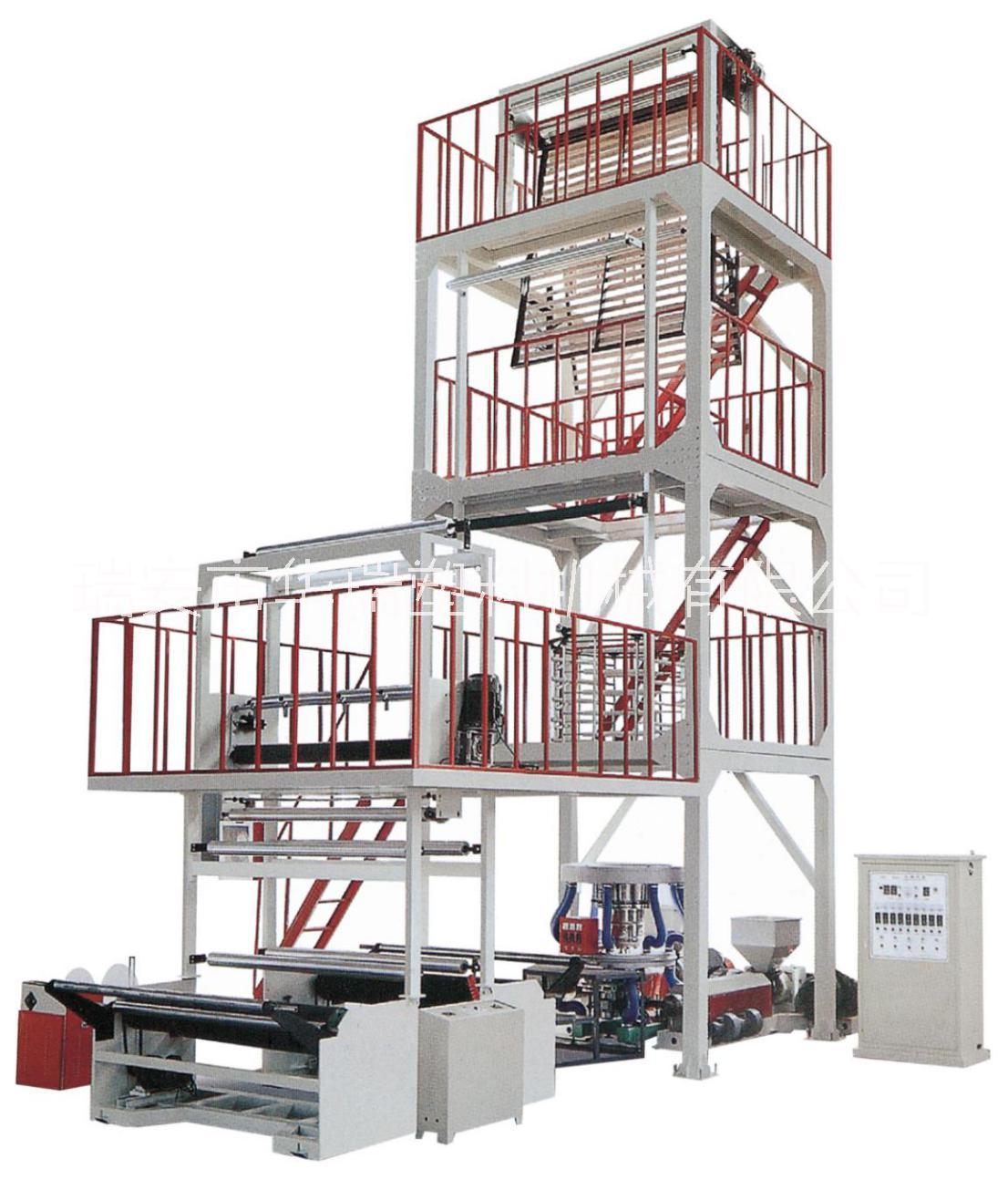 SJ-HDPE50-600ABA高速吹膜机 厂家瑞安华瑞塑料机械有限公司