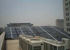 工厂办公楼太阳能热水工程 工厂太阳能热水工程