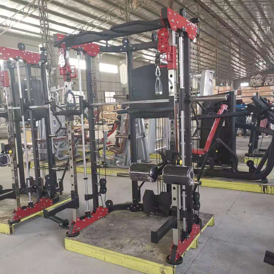 深蹲卧推综合训练架工厂商用健身器材生产厂家综合训练器采购价格