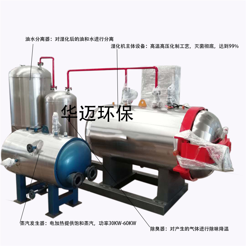 养殖场专用0712型100kg无害化处理设备，中小型湿化机处理设备 屠宰场无害化处理设备图片