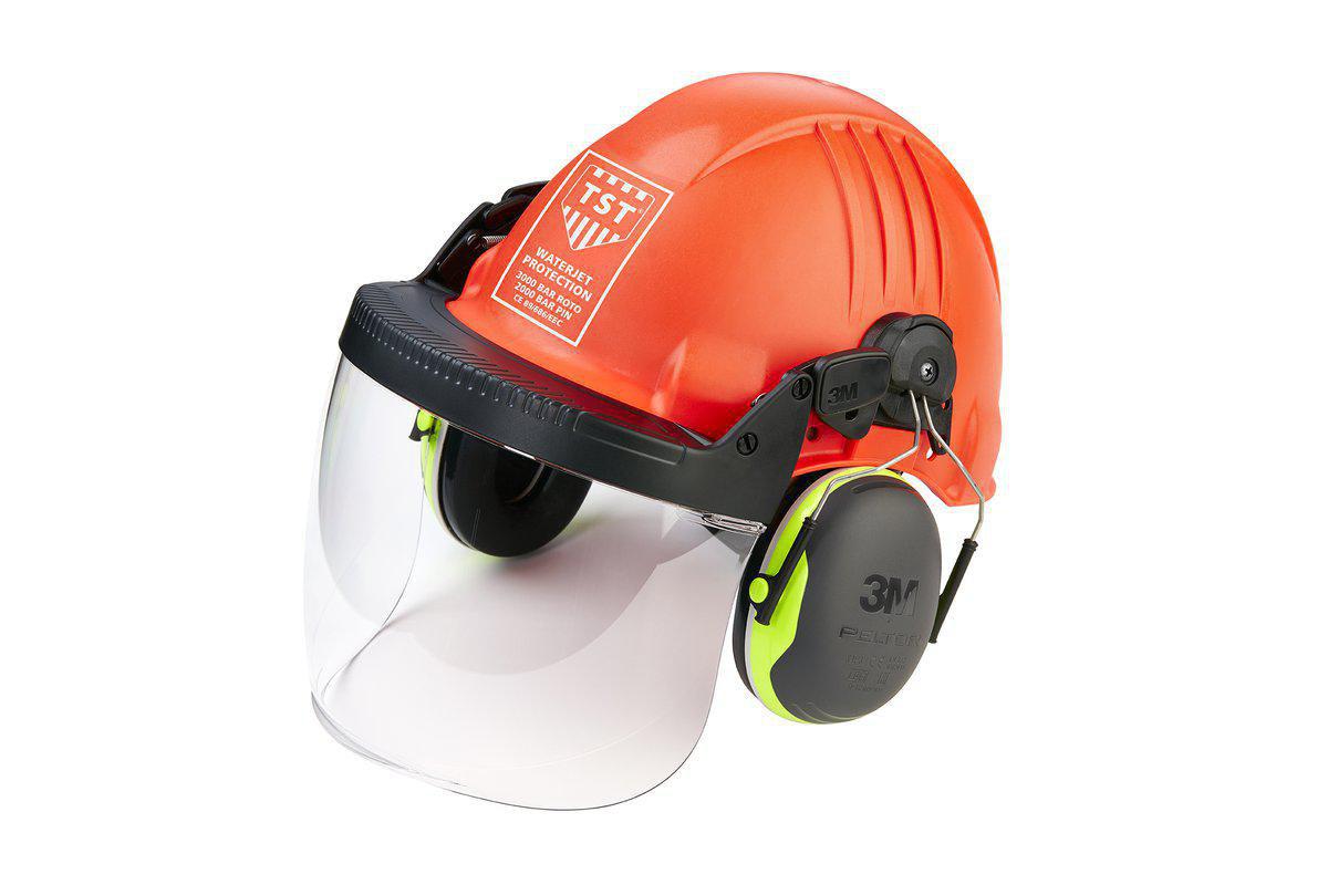 高压防护头盔 进口TST 高压水安全防护  3000公斤防护服图片