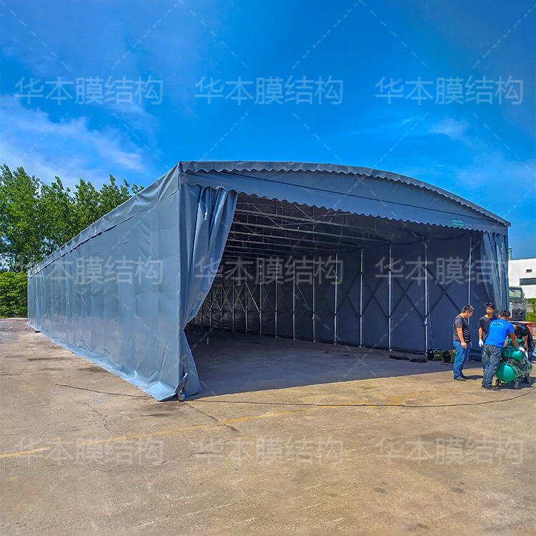 郑州中原区雨棚遮阳棚 推拉雨蓬生产厂家