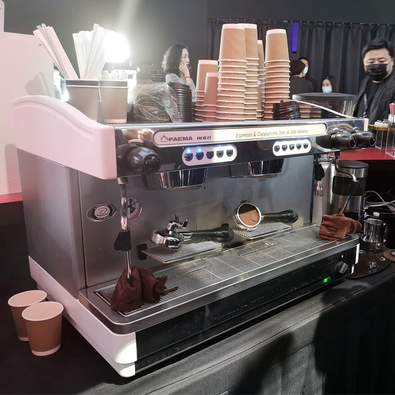 小半自动咖啡机临时出租展会咖啡机租赁图片