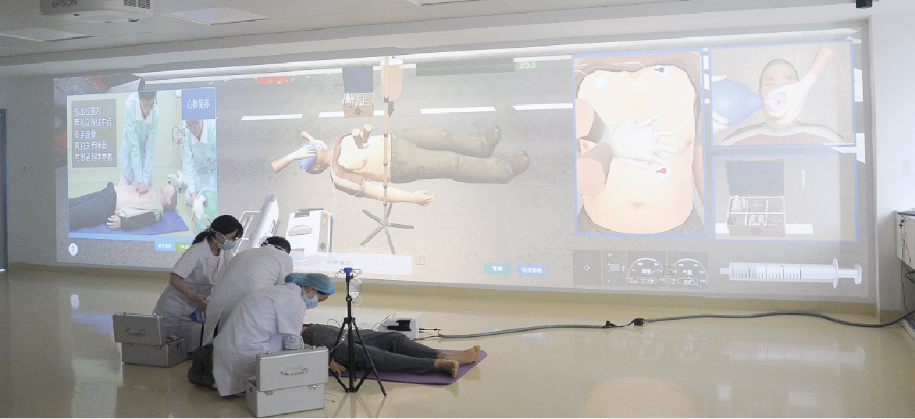智能综合急救虚拟手术训练机器人