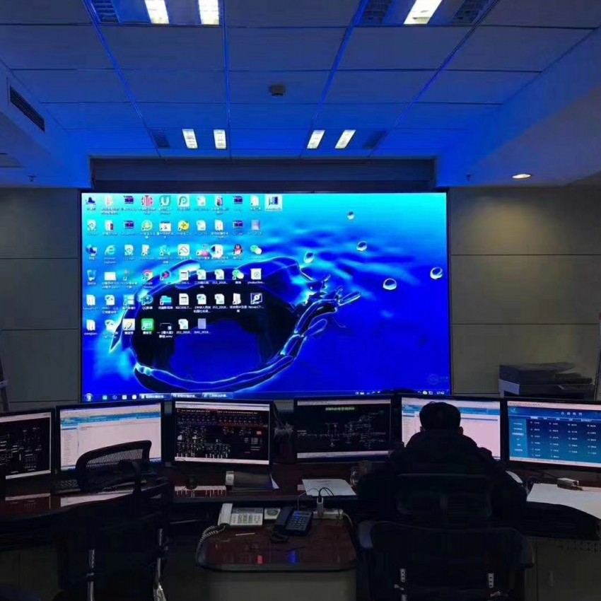 南京LED大屏幕厂家供应室内P4全彩LED显示屏 LED电子显示屏图片
