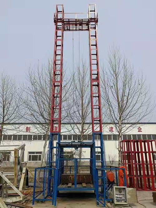 邯郸龙门架生产厂家-工地上料用SSE160型升降机厂家图片