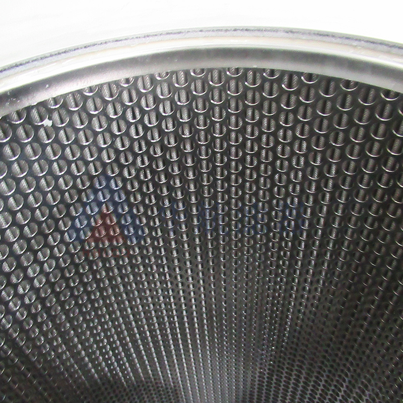 气体除尘滤筒厂家非标定制气体除尘滤筒 350x650不锈钢空气滤芯 5微米过滤