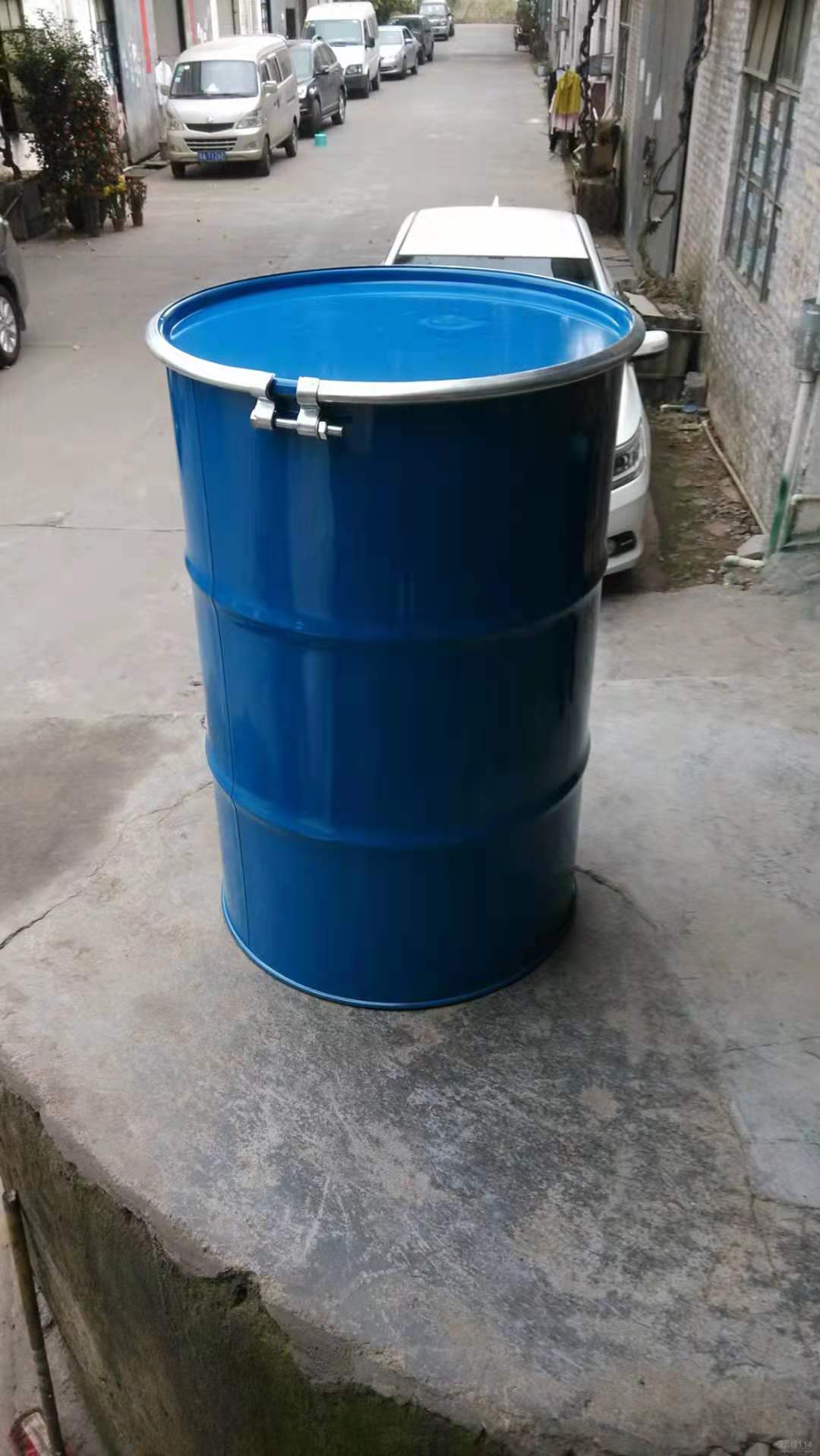 供应200L润滑油桶 200L双色润滑油桶 双色桶 双色铁桶