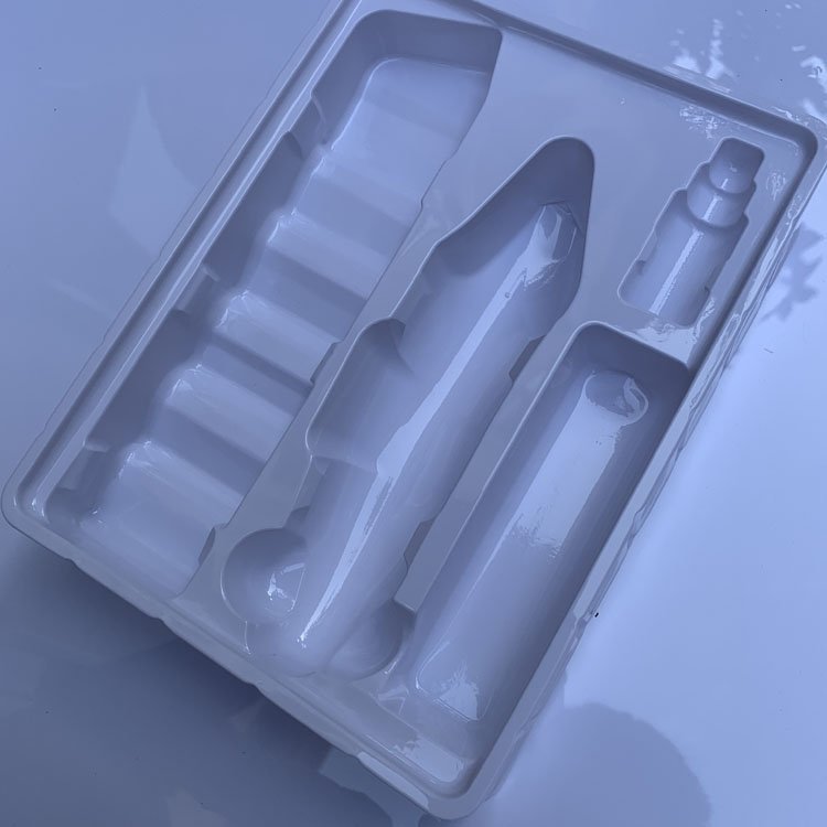 温州吸塑内托厂 电动理发工具套装 塑料吸塑托盘
