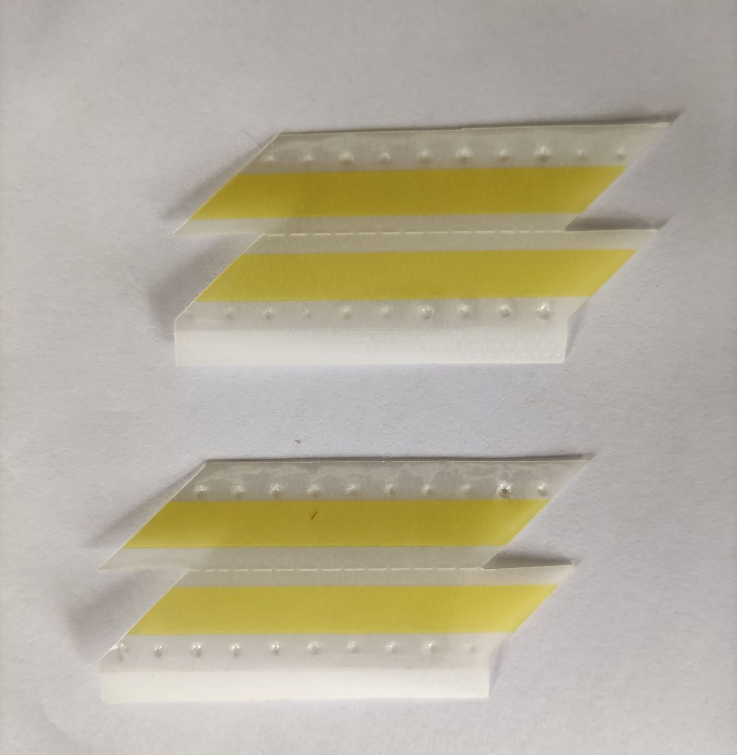 SMT接料带8mm尖角双面防静电贴片机连接片黄色高粘性胶带