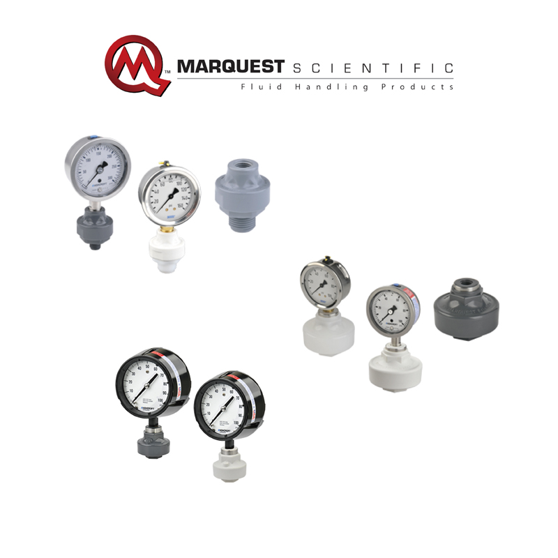 美国Marquest Scientific塑料针阀/龙头/隔膜压力表图片