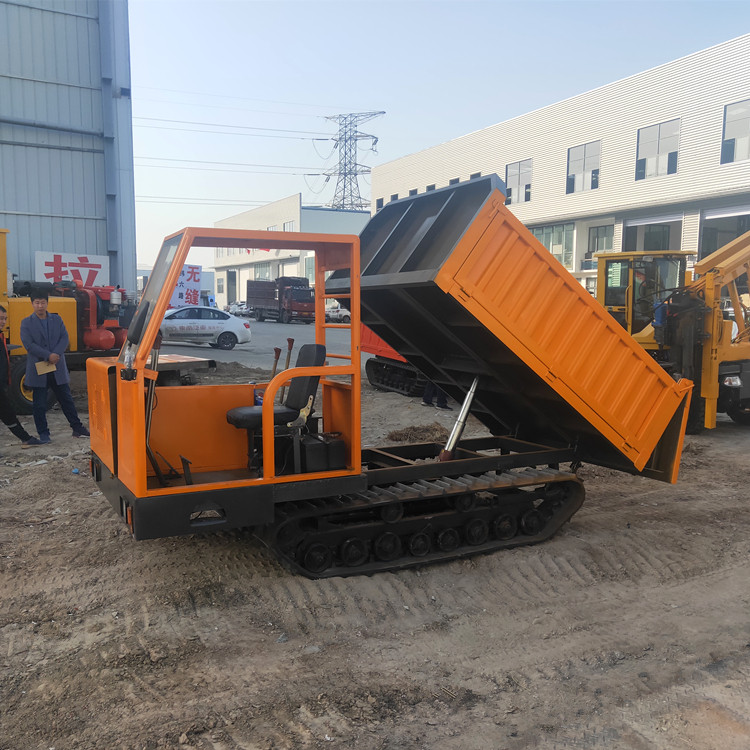 履带运输车 升降自卸可定制 履带式自卸翻斗车 山地翻斗车