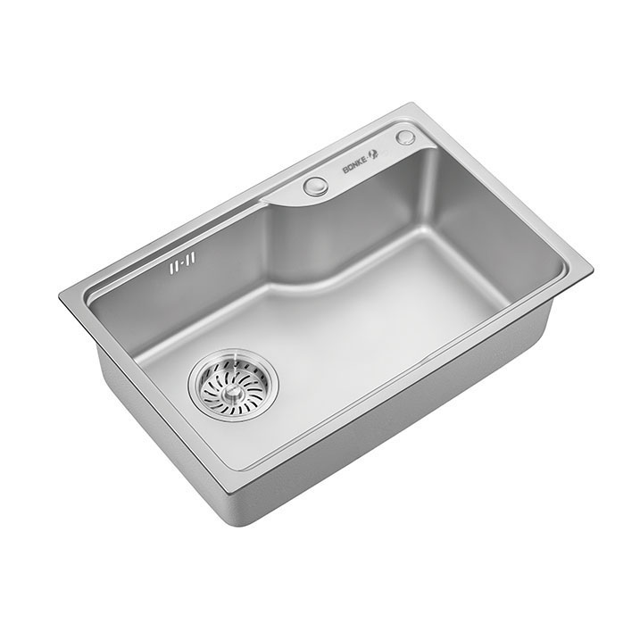 邦克BK8508N厨房洗菜盆304不锈钢纳米水槽家用水易净系列 厂家批发