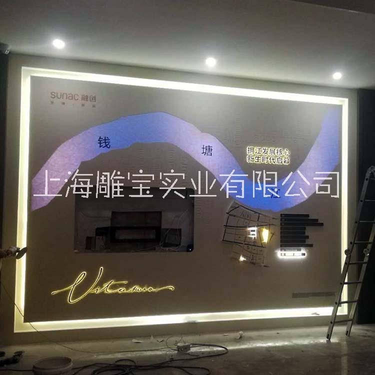 上海雕宝实业人造石商业柜台定制加工图片