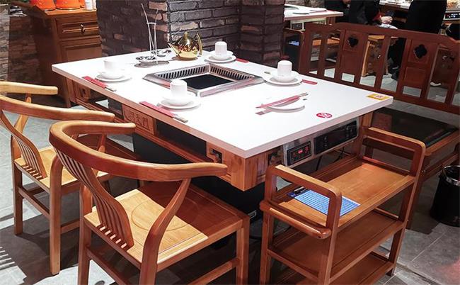 武汉火锅餐桌配套多少钱——领汉家具