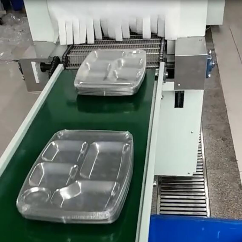 餐盘热收缩包装机不锈钢餐盘包装机