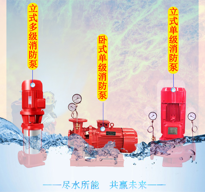 立式单机消防泵+上海巨忠水务集团图片