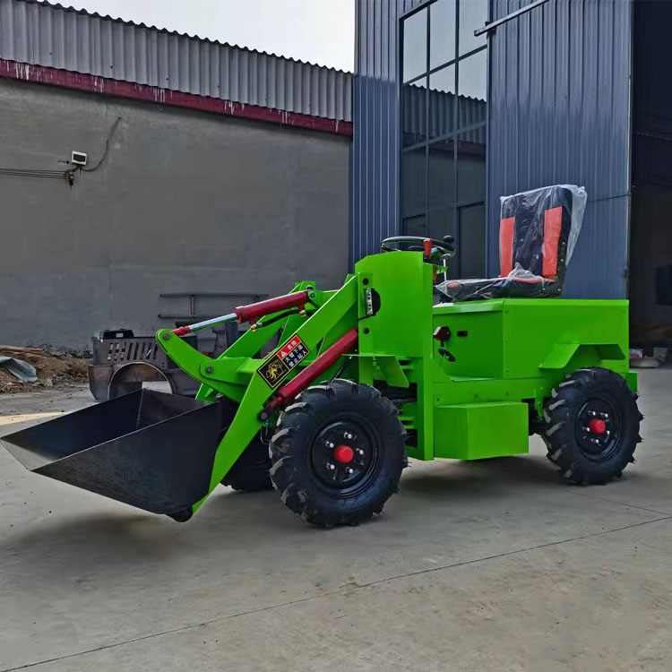 山东小型电动铲车装载机养殖农用抓木机建筑工地用推土机