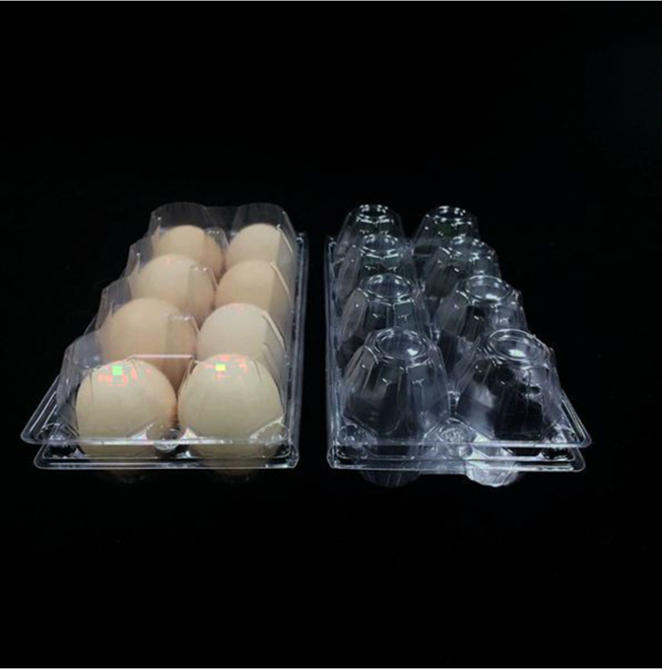 东莞8枚pvc鸡蛋托价格 鸡蛋包装鸡蛋盘厂家 塑料鸡蛋托报价