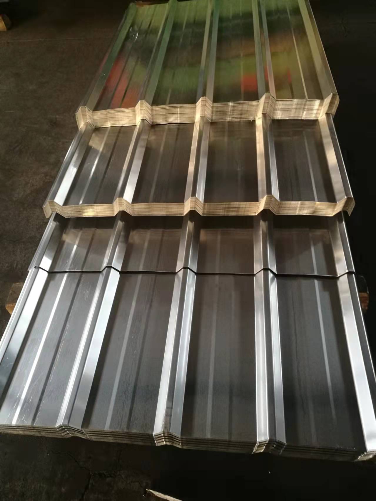 压型铝板瓦楞板铝瓦山东铝板厂家保温铝皮铝卷加工图片