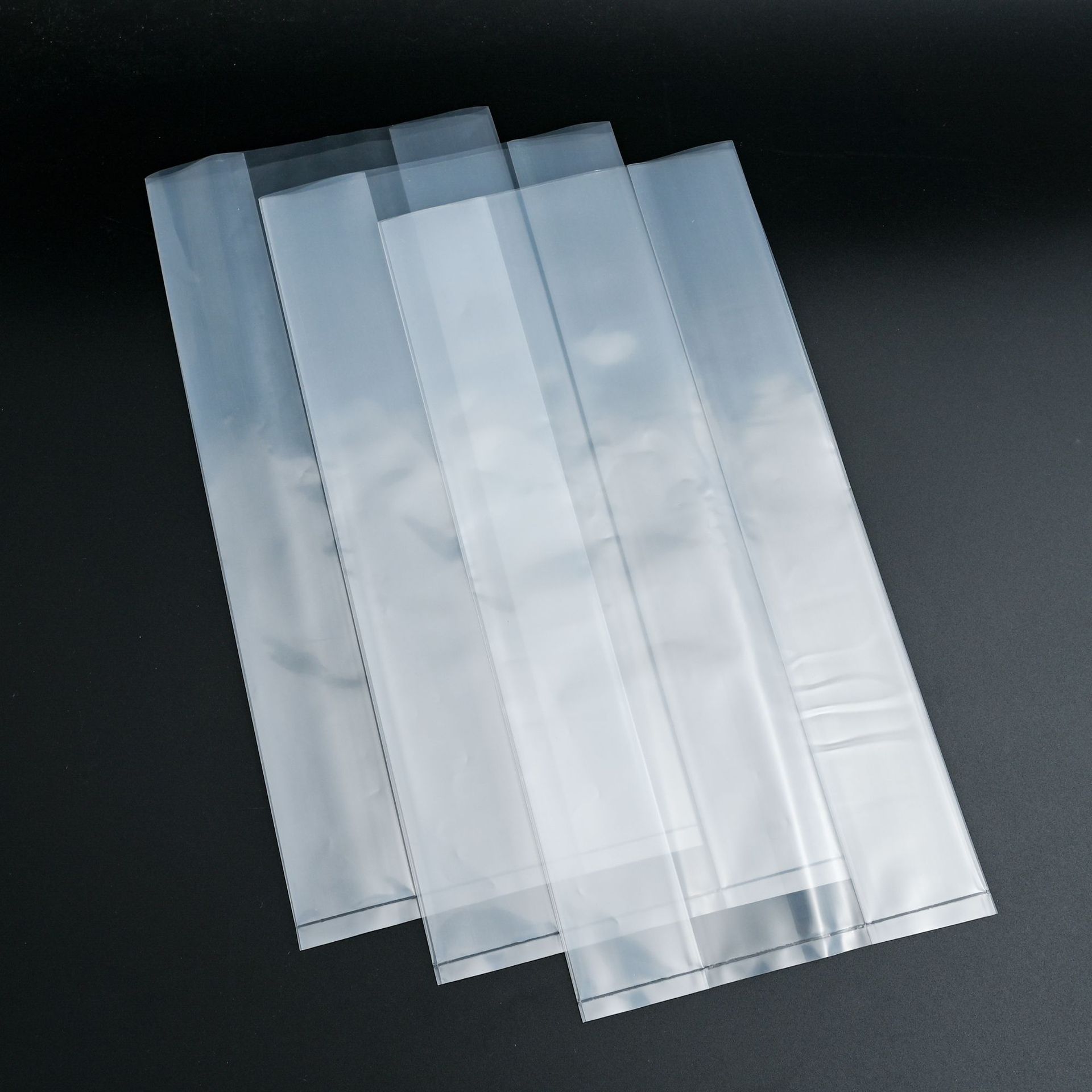 惠州市胶袋pe平口袋厂家胶袋pe平口袋 方底防止进水塑料风琴胶袋 大量透明pe袋