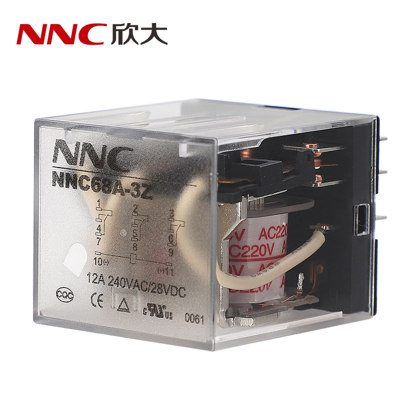 欣大NNC68A-3Z(JQX-13F-3Z)电磁继电器 转换型12A