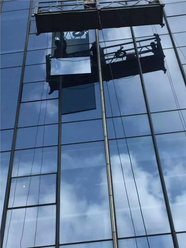 广州市高空幕墙玻璃电动吊篮出租厂家高空幕墙玻璃电动吊篮出租