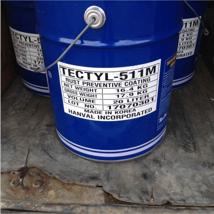泰利德Tectyl891室内外 大型钢构件螺母螺栓链条钢缆 长期防锈油