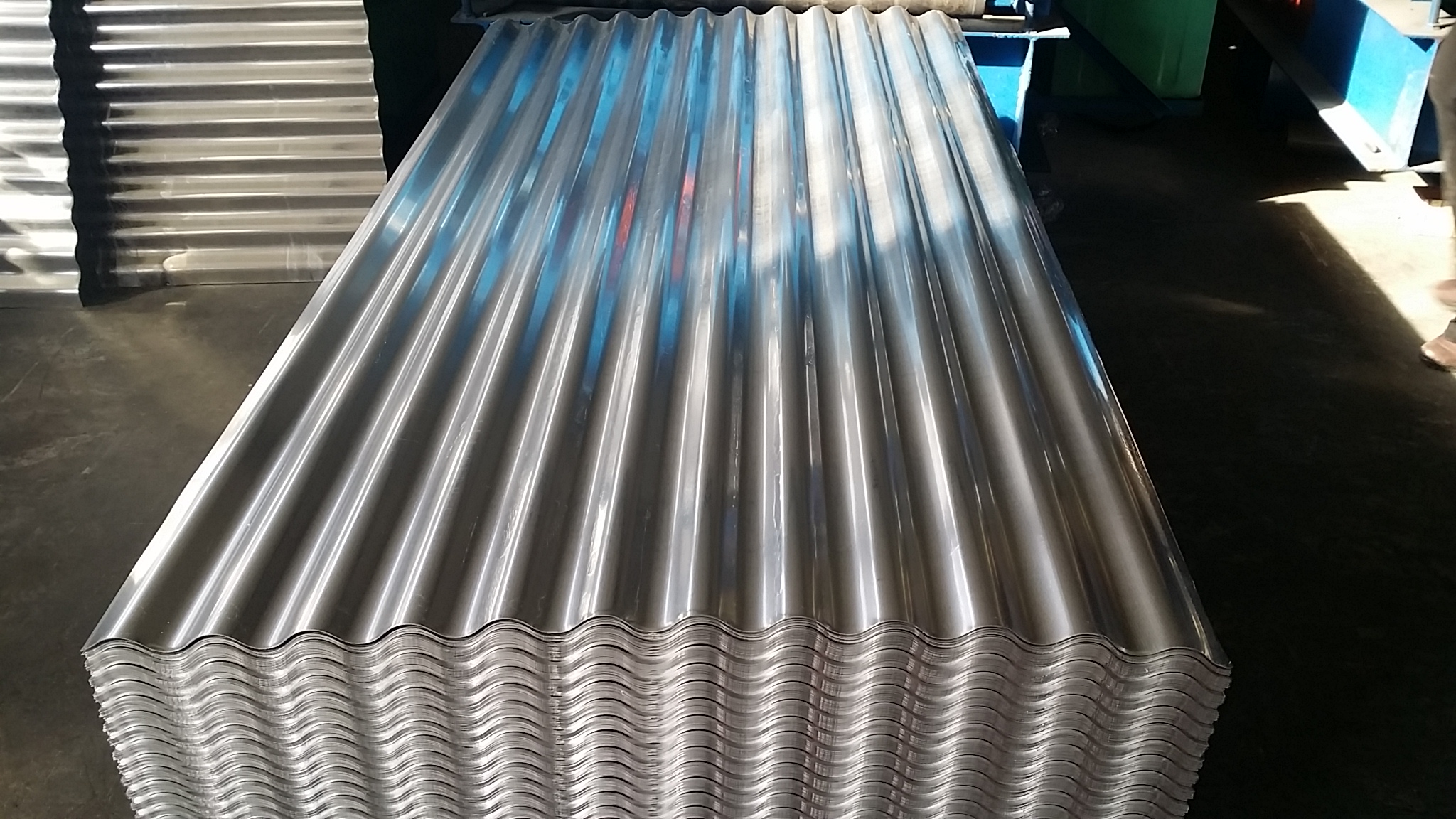 铝瓦瓦楞铝板压型铝板750压型板850波纹板900型瓦楞铝板