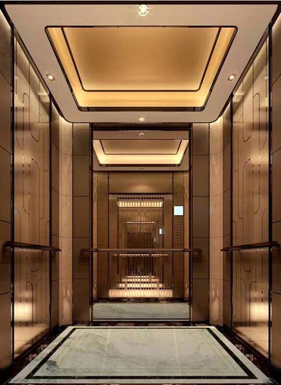 河南焦作电梯装饰自动扶梯装饰观光梯装饰电梯翻新装饰