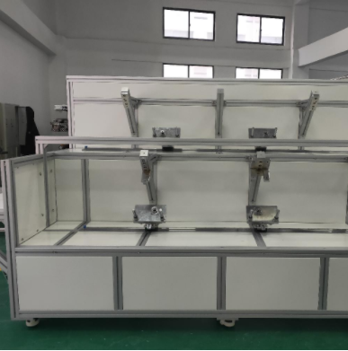 南京市机电展示架厂家机电展示架铝型材框架定制