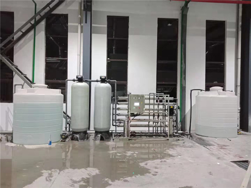绍兴市印染纺织纯净水处理设备厂家 辉月循环水过滤除盐软水机现货安装图片