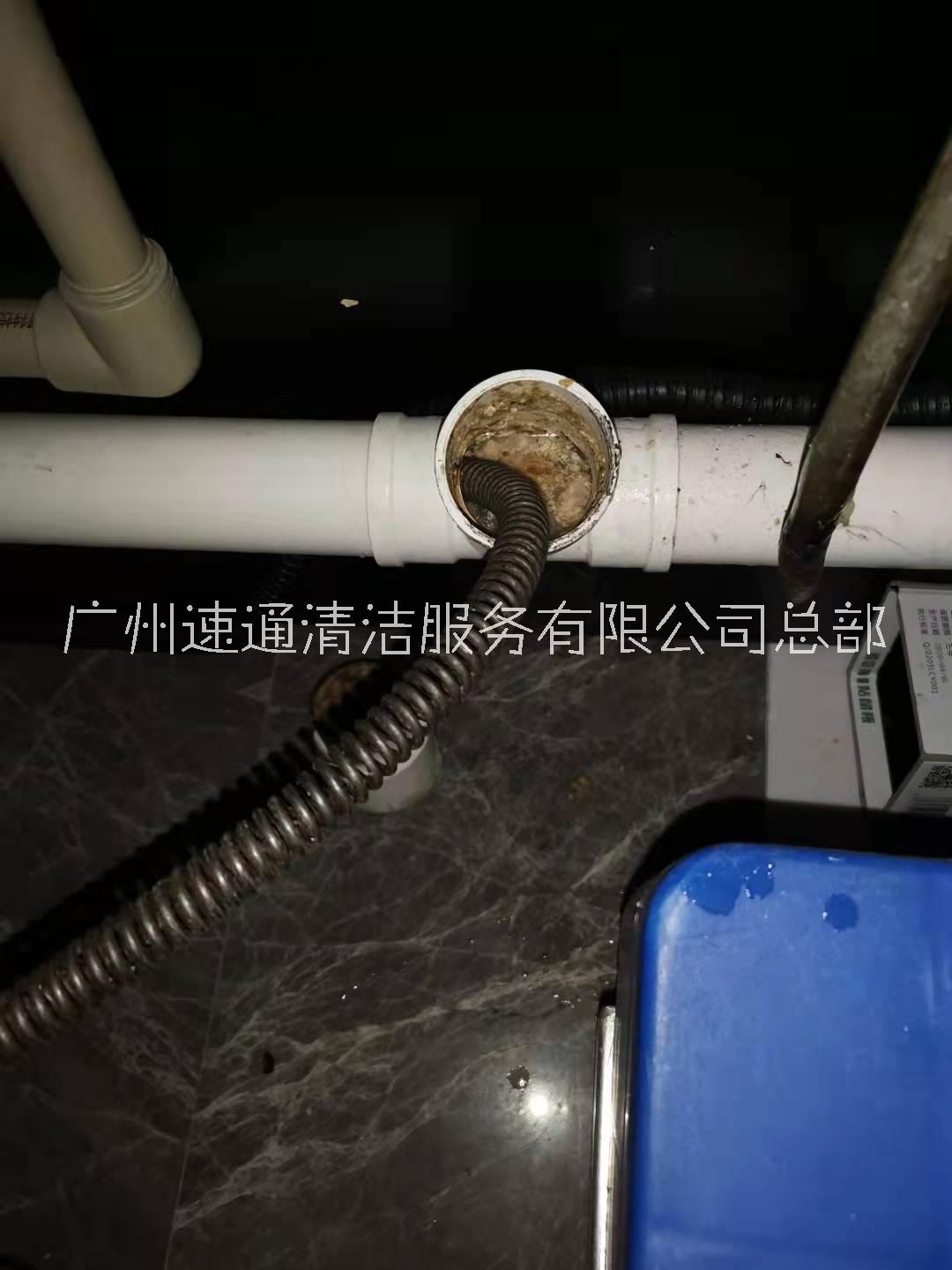 广州高压车清理施工队-高压清洗管道-各种大小管道清洗