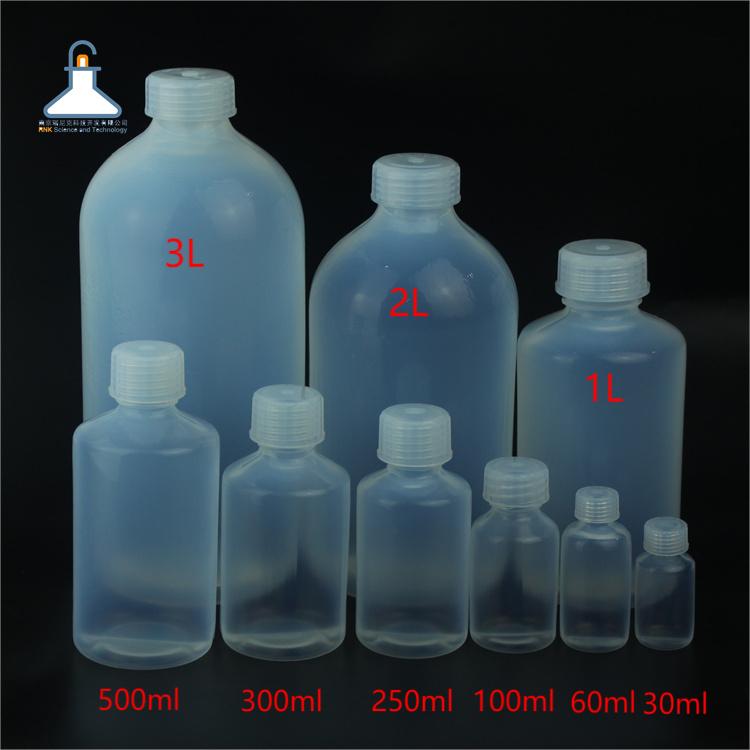 聚四氟乙烯塑料瓶pfa试剂瓶取样瓶透明储样瓶100ml250ml PFA样品瓶图片