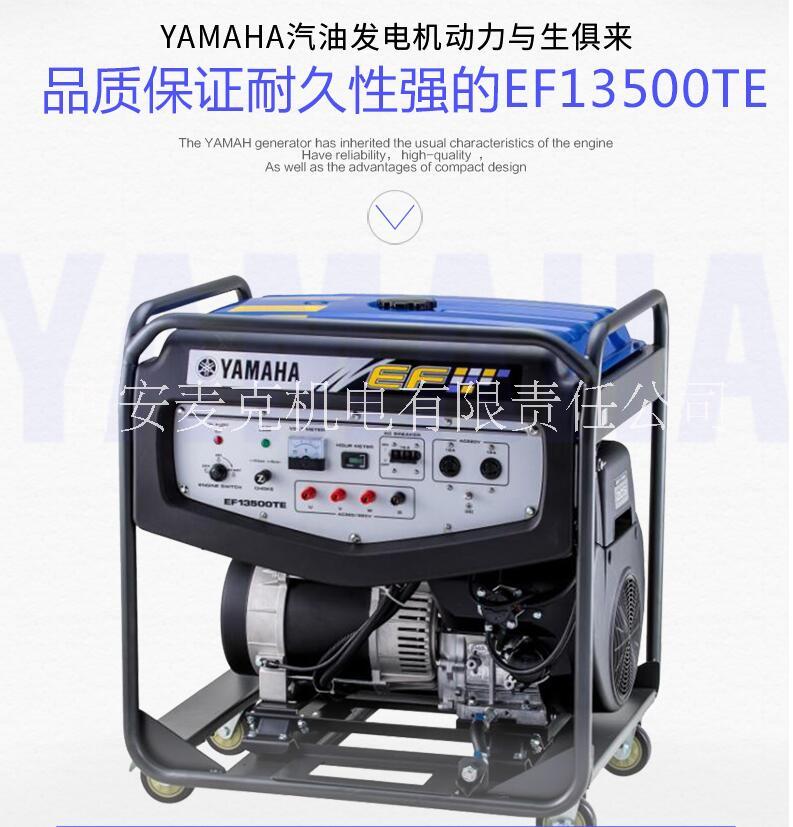 供应全新原装进口雅马哈10kva三相发电机 YAMAHA汽油发电机EF13500E 全新原装进口雅马哈10KW三相 全新