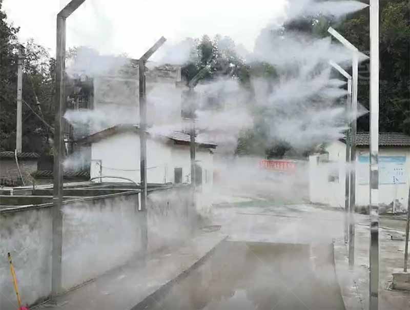 四川全自动高压喷雾 车辆消毒通道设备