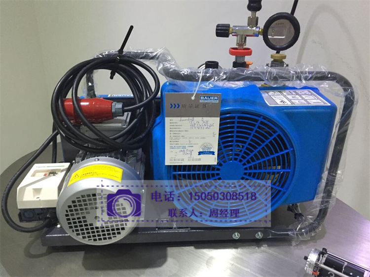 苏州市便携式充气泵厂家供应商 德国宝华JUNIOR II-W便携式充气泵 空气呼吸器压缩机