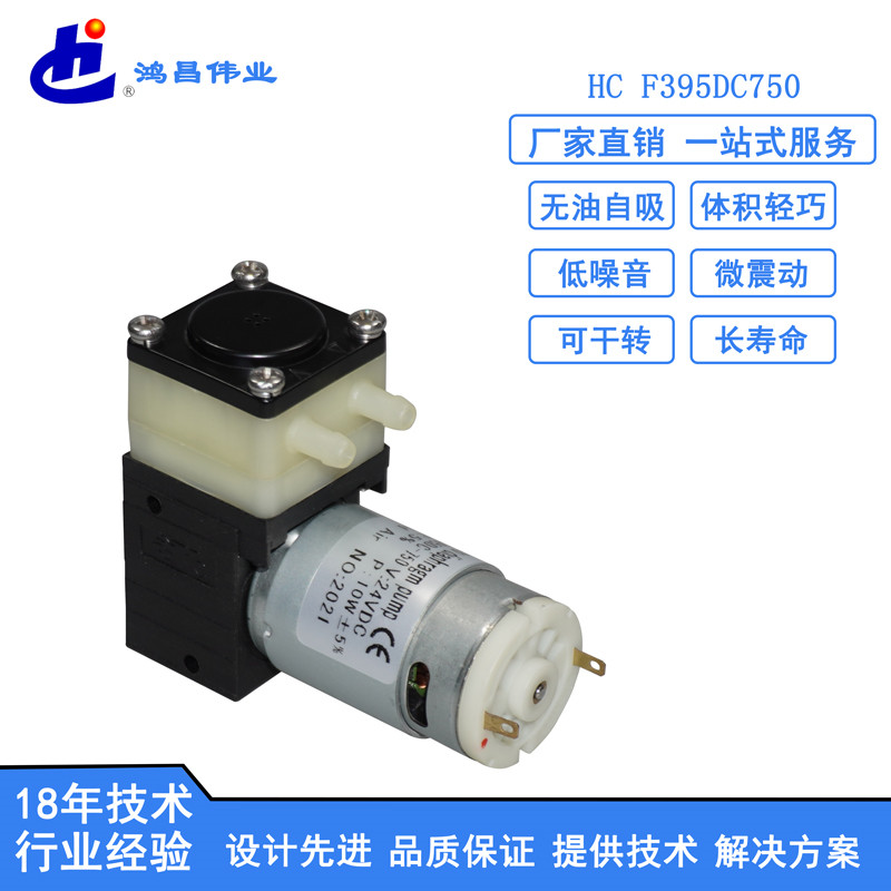 HC F395DC750微型液泵厂家 流量600ml/min废液泵价钱