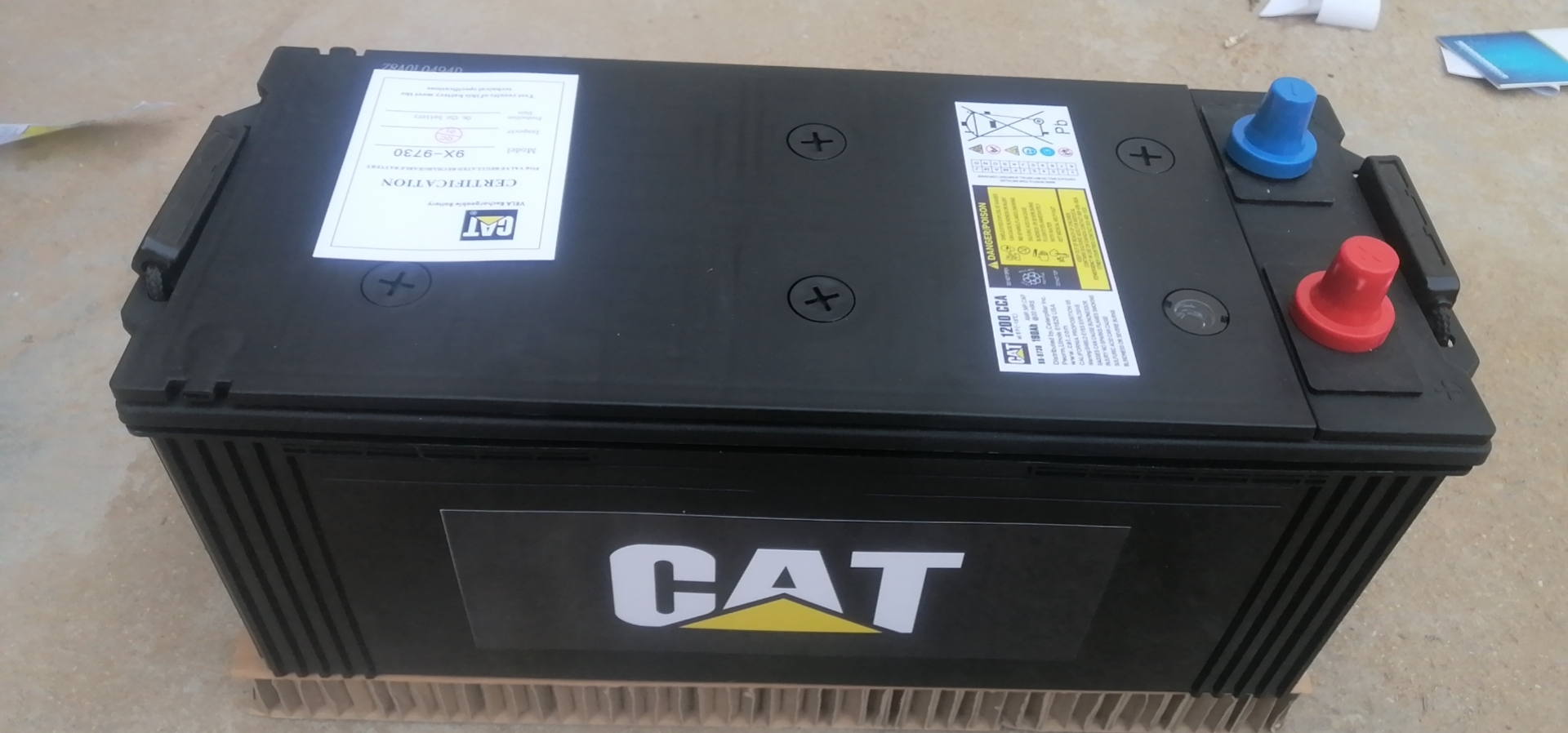 德国卡特CAT蓄电池115-2421/12V90AH压实机/发动机-发电机组/推土机用