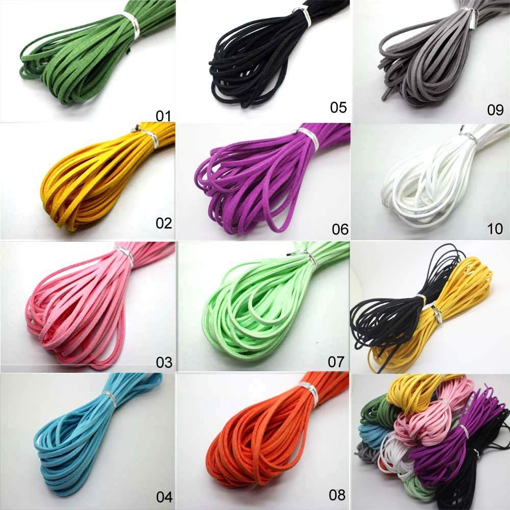 韩国绒皮绳超纤皮条可定制多种颜色