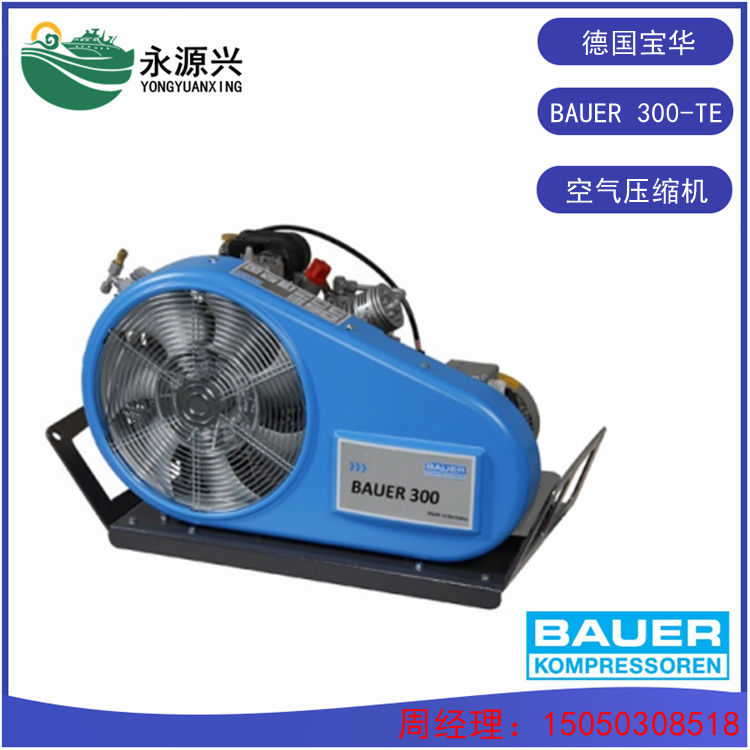 供应商BAUER300-TE空气压缩机 德国宝华品牌 空气呼吸器充气泵