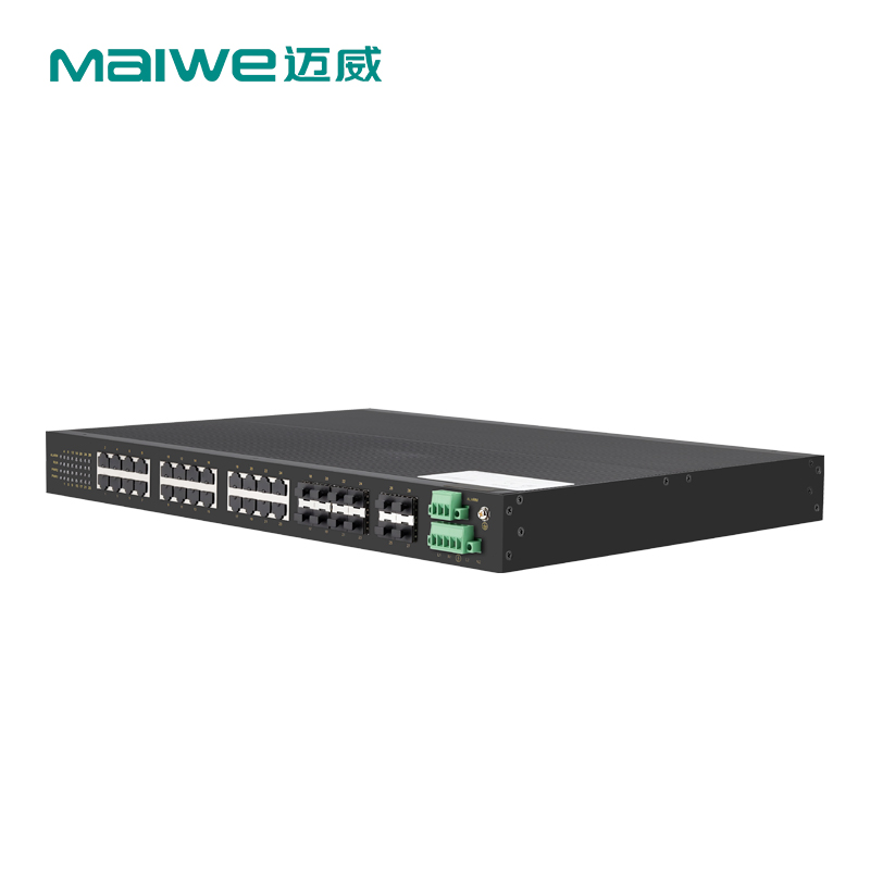 迈威MISCOM8028G 28口三层全千兆网管型机架式工业以太网交换机 28口三层全千兆工业以太网交换机