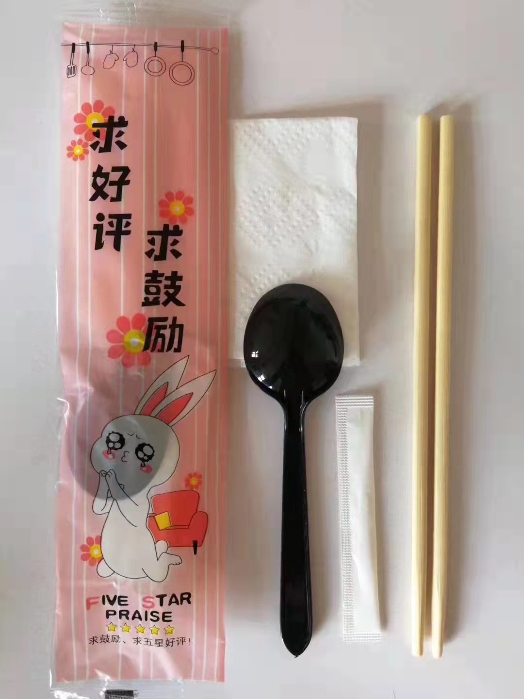 河北一次性餐包厂家一次性筷子三四件套一次性餐包外卖筷包通货定制广告宣传厂家批发