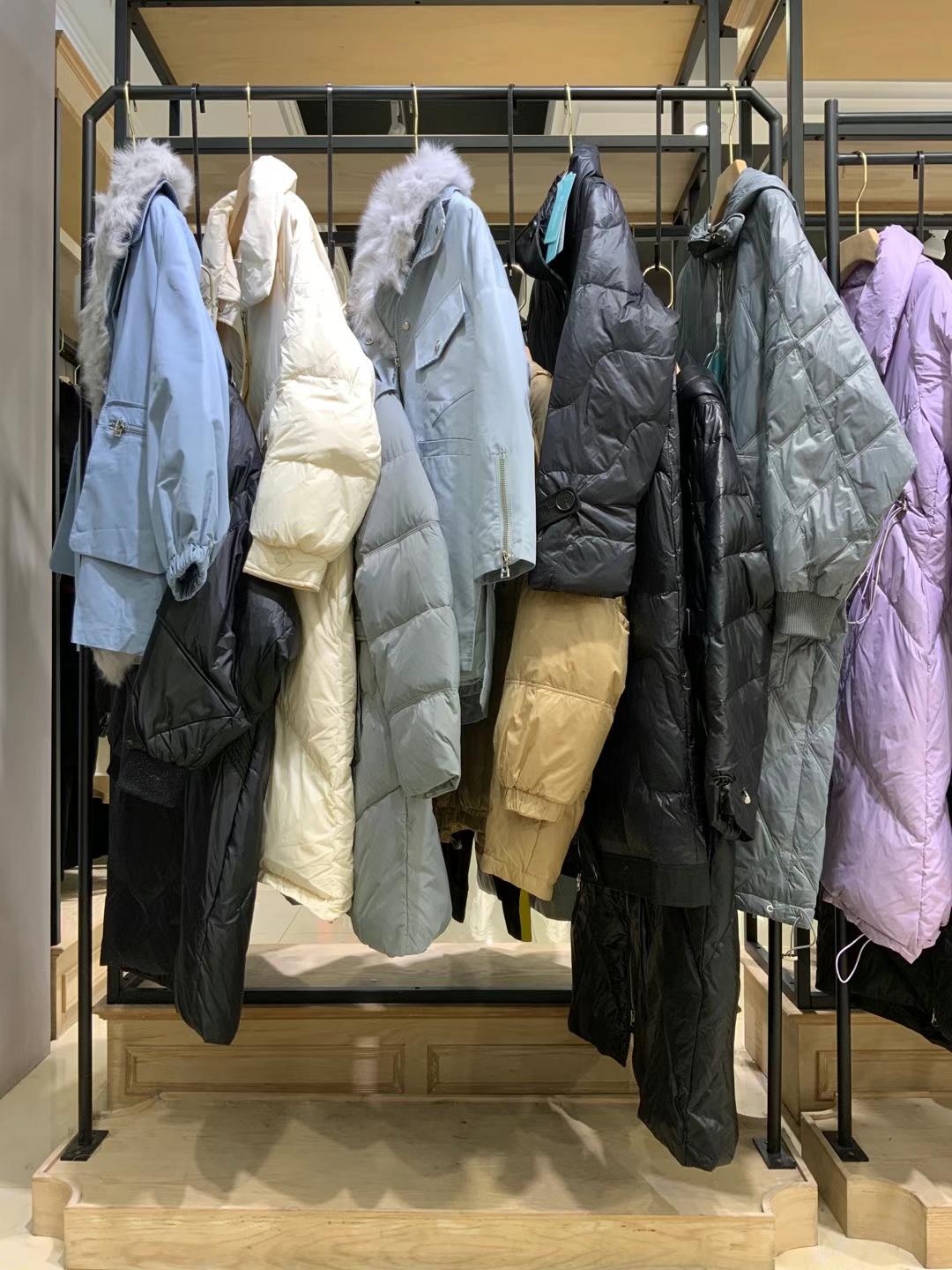 【相约四季】21冬羽绒服系列女装品牌尾货打包走份批发货源图片
