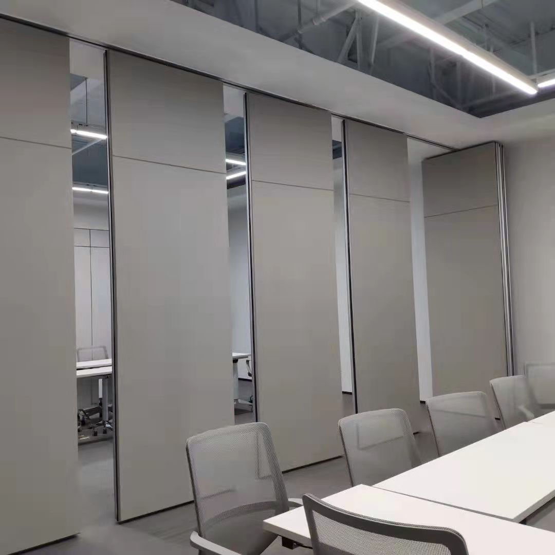 广东源头厂家研发生产办公室全自动活动隔断电动雾化玻璃隔断隔音墙电动移动折叠屏风
