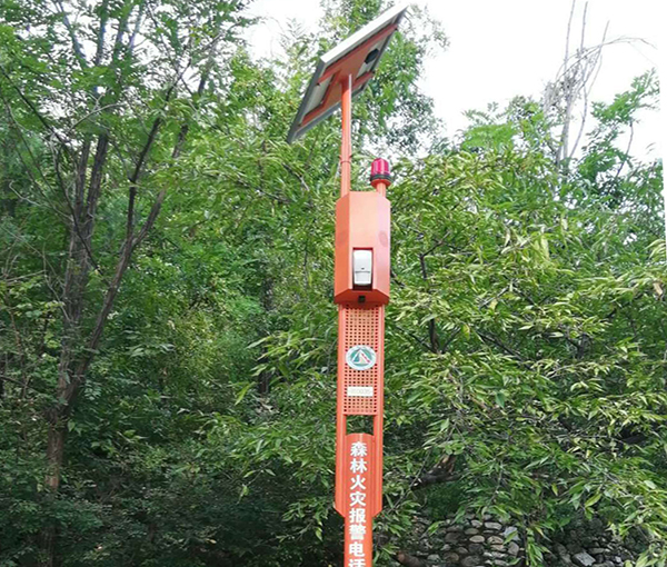 森林防火语音监控杆视频语音宣传杆 太阳能语音提示器 森林消防语音杆