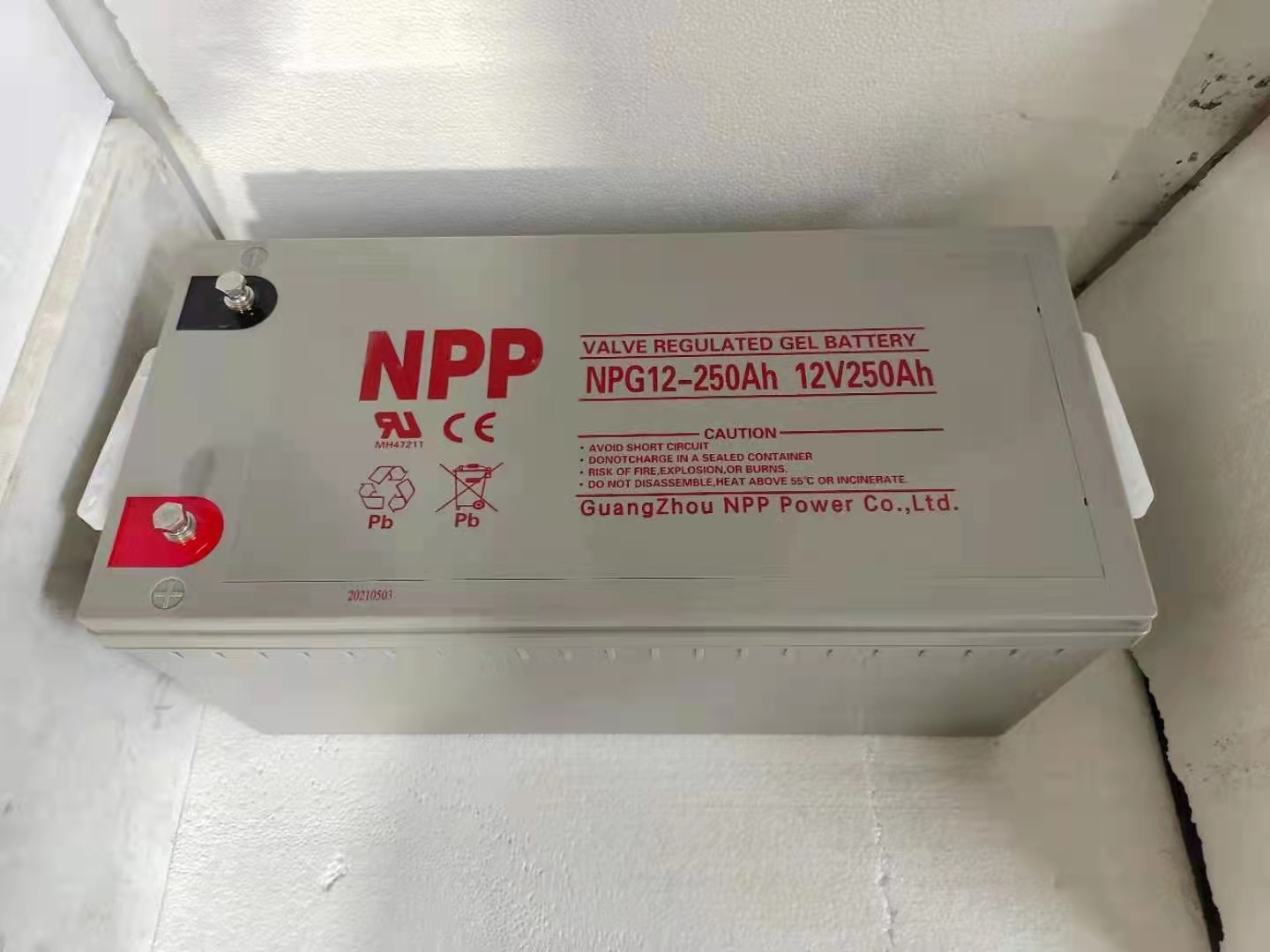 NPG12V250AH耐普蓄电池太阳能胶体电池免维护铅酸蓄电池UPS蓄电池12V代理价批发价工厂直供价图片