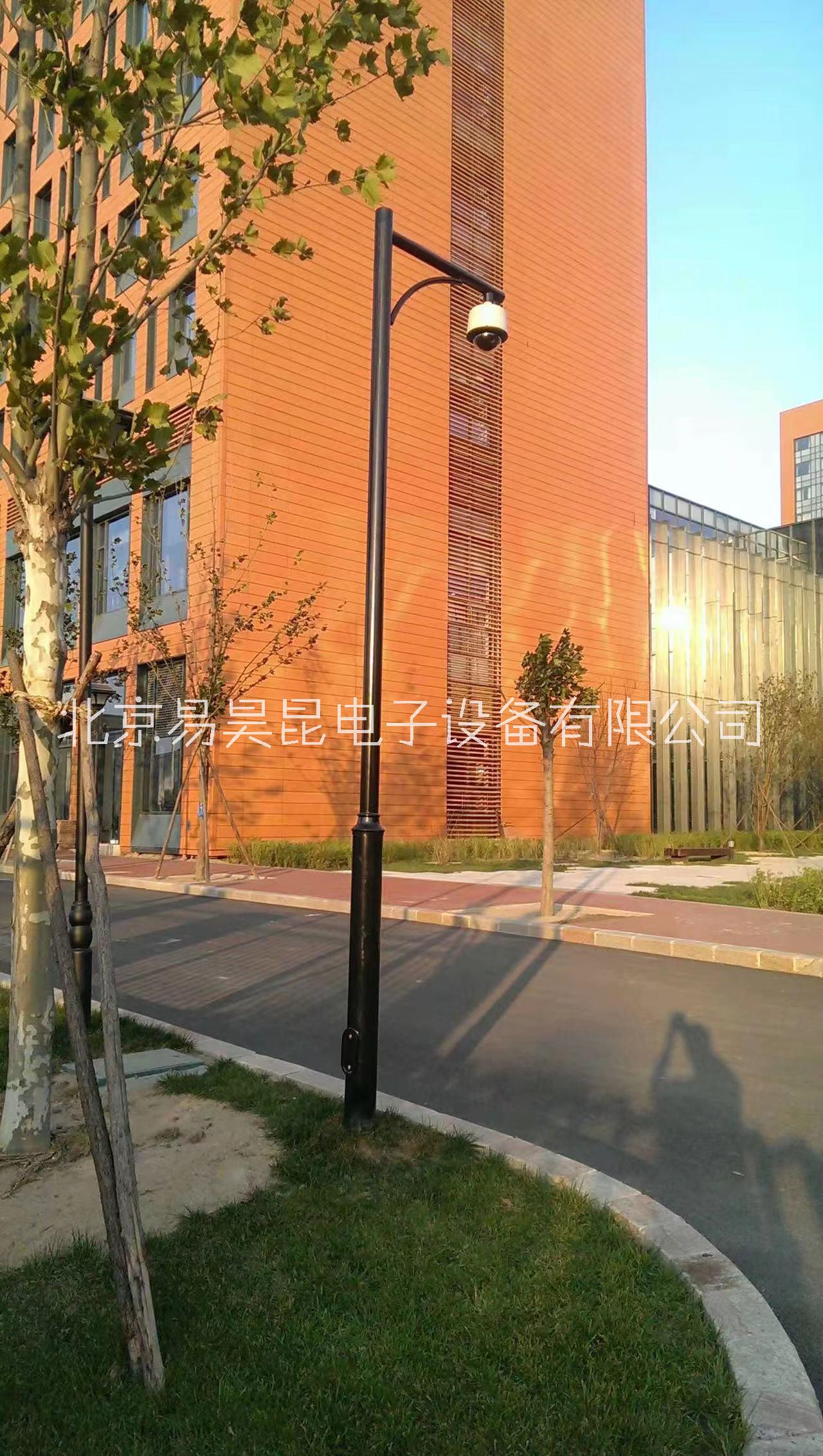 北京易昊昆电子设备有限公司_监控立杆_电子立杆_11米监控杆图片