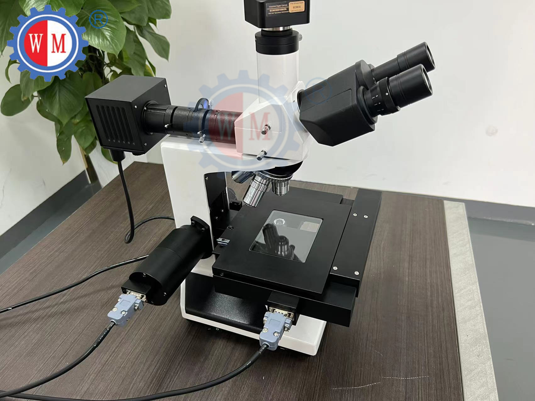 精密XYZ电动显微镜载物台底座电动平移升降台载玻片电控位移台