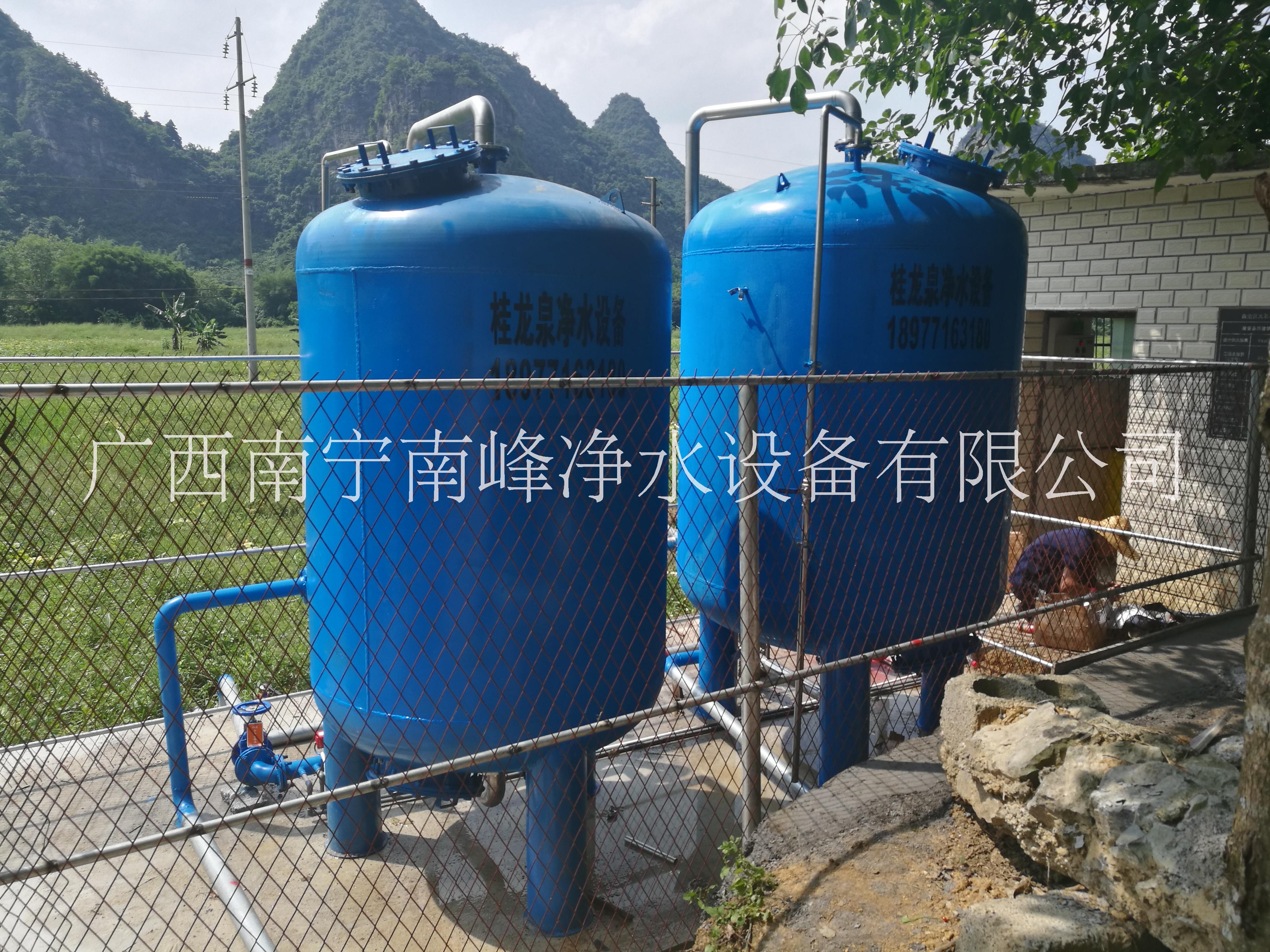 南宁双罐净水器-南宁组合式净水器-南宁压力式组合过滤器-南宁双柱净水器-南宁碳钢机械过滤器